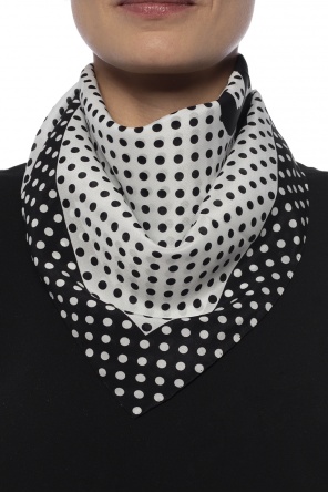 Patterned shawl with logo, zdjęcie 2 Patterned shawl with logo od Moschino